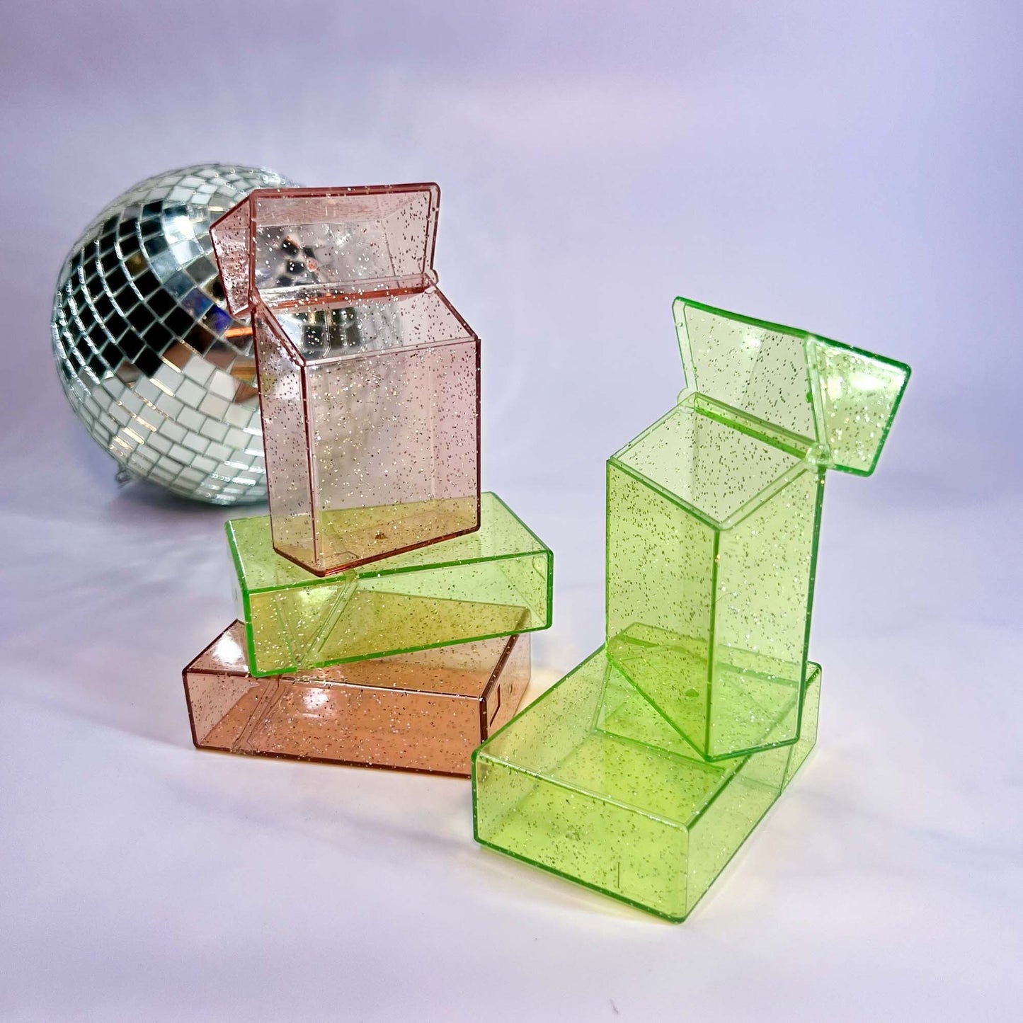 Pink Glitter Storage Case