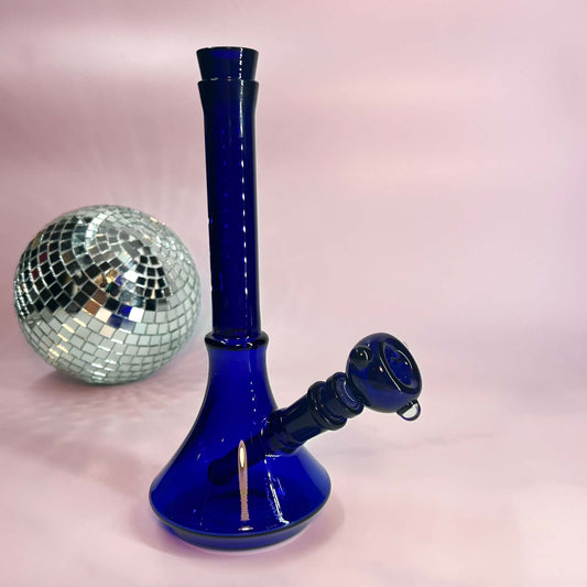 Blue Glass Bong