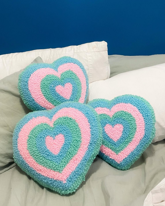 Tufted Heart Pillow