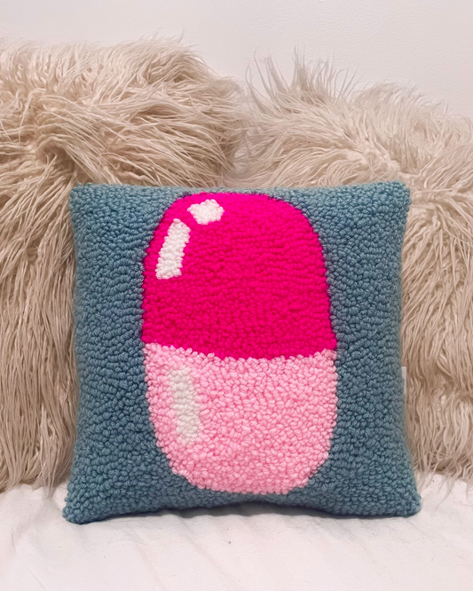 Tufted Pill Pillow